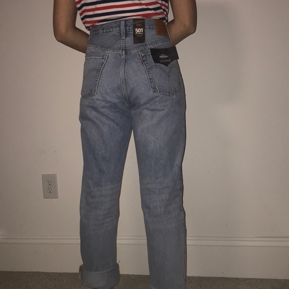 Levi’s Non-Stretch High Rise Straight Leg 501 - Picture 3 of 8